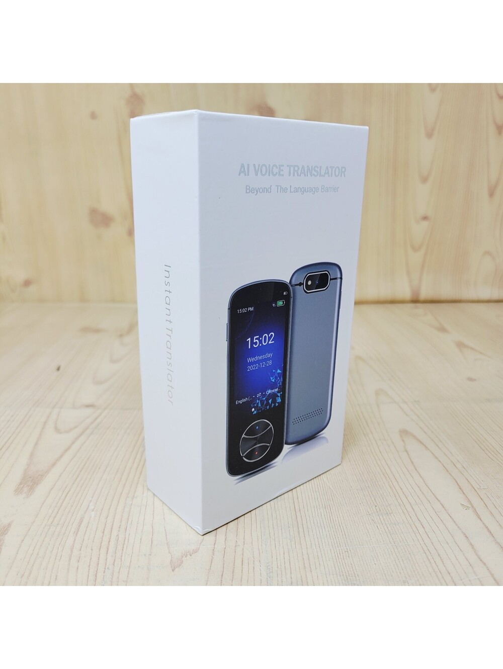 2-in-1 AI Translator Device & Voice Recorder Transcriber Online & Offline Use